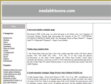 Tablet Screenshot of neelabhtoons.com